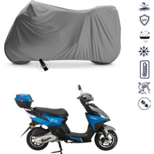 Teksin Falcon Nitro 50 Motosiklet Brandası 4 Mevsim Su Geçirmez Motor Brandası