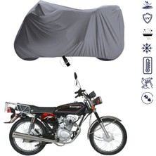 Teksin Kanuni Breton 125 Motosiklet Brandası 4 Mevsim Su Geçirmez Motor Brandası