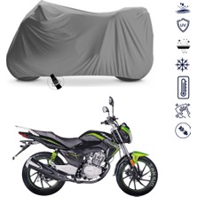 Teksin Falcon Mexico 150 Çantalı Motosiklet Brandası 4 Mevsim Su Geçirmez Motor Brandası