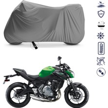 Teksin Kawasaki Z 650 Motosiklet Brandası 4 Mevsim Su Geçirmez Motor Brandası