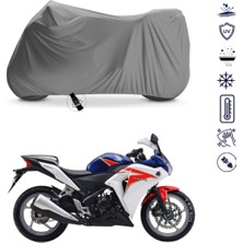 Teksin Honda Cbr 250 R Çantalı Motosiklet Brandası 4 Mevsim Su Geçirmez Motor Brandası