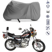 Teksin Kuba KB150-25 Max Çantalı Motosiklet Brandası 4 Mevsim Su Geçirmez Motor Brandası