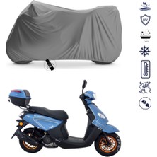 Teksin Kral Kr-44 Loyal 50 Motosiklet Brandası 4 Mevsim Su Geçirmez Motor Brandası