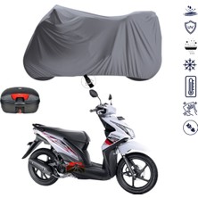 Teksin Honda Beat Çantalı Motosiklet Brandası 4 Mevsim Su Geçirmez Motor Brandası