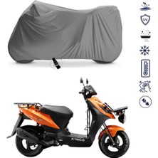 Teksin Kymco Agility Carry 125I Motosiklet Brandası 4 Mevsim Su Geçirmez Motor Brandası