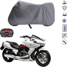 Teksin Honda Dn 01 Çantalı Motosiklet Brandası 4 Mevsim Su Geçirmez Motor Brandası
