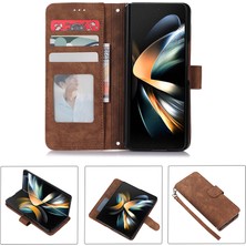 Qichengda Samsung Galaxy Z Fold 4 Için Uygun Çapraz Açıklık Cep Telefonu Kılıfları (Yurt Dışından)