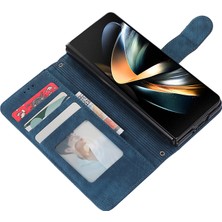 Qichengda Samsung Galaxy Z Fold 4 Için Uygun Çapraz Açıklık Cep Telefonu Kılıfları (Yurt Dışından)