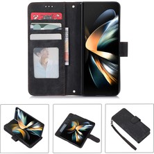 Qichengda Samsung Galaxy Z Fold 4 Için Uygun Çapraz Açıklık Cep Telefonu Kılıfları (Yurt Dışından)