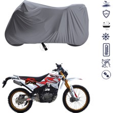 Teksin Asya As 200 Hy Motosiklet Brandası 4 Mevsim Su Geçirmez Motor Brandası