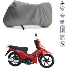 Teksin Kuba Ege 100 Motosiklet Brandası 4 Mevsim Su Geçirmez Motor Brandası