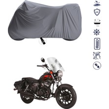 Teksin Kuba Superlight 150 Motosiklet Brandası 4 Mevsim Su Geçirmez Motor Brandası