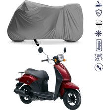 Teksin Honda Today 50 Çantalı Motosiklet Brandası 4 Mevsim Su Geçirmez Motor Brandası