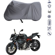 Teksin Bmw S1000R Çantalı Motosiklet Brandası 4 Mevsim Su Geçirmez Motor Brandası