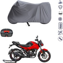 Teksin Hero Thriller Çantalı Motosiklet Brandası 4 Mevsim Su Geçirmez Motor Brandası