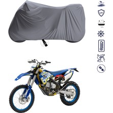 Teksin Husaberg Fe 450 Motosiklet Brandası 4 Mevsim Su Geçirmez Motor Brandası