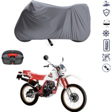 Teksin Honda Xl 200 Çantalı Motosiklet Brandası 4 Mevsim Su Geçirmez Motor Brandası