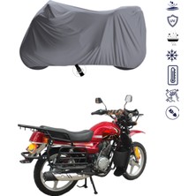 Teksin Kanuni Classic 125 Motosiklet Brandası 4 Mevsim Su Geçirmez Motor Brandası