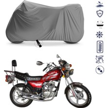 Teksin Kuba KB150T-B Çantalı Motosiklet Brandası 4 Mevsim Su Geçirmez Motor Brandası