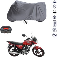 Teksin Kuba Razore 150 Çantalı Motosiklet Brandası 4 Mevsim Su Geçirmez Motor Brandası