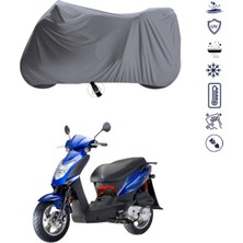 Teksin Kymco Agility 125 Motosiklet Brandası 4 Mevsim Su Geçirmez Motor Brandası