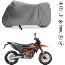 Teksin Ktm 690 Smc Motosiklet Brandası 4 Mevsim Su Geçirmez Motor Brandası