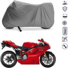 Teksin Ducati 1098 Çantalı Motosiklet Brandası 4 Mevsim Su Geçirmez Motor Brandası