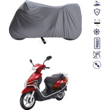 Teksin Kuba Apricot 125 Motosiklet Brandası 4 Mevsim Su Geçirmez Motor Brandası