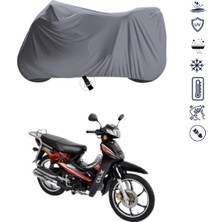 Teksin Çelik Motor 100CC Motosiklet Brandası 4 Mevsim Su Geçirmez Motor Brandası