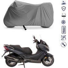 Teksin Kymco Xtown 125I Çantalı Motosiklet Brandası 4 Mevsim Su Geçirmez Motor Brandası