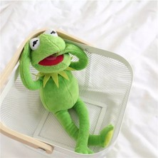 ThreeMB Toys Susam Sokağı Yüksek Kalite Peluş Kurbağa Kermit