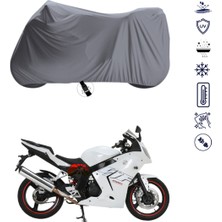 Teksin Daelim Roadwin 250 Çantalı Motosiklet Brandası 4 Mevsim Su Geçirmez Motor Brandası