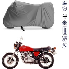 Teksin Honda Cb 400 F Çantalı Motosiklet Brandası 4 Mevsim Su Geçirmez Motor Brandası