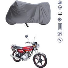 Teksin Kuba Cg 100_KM 125-6 Motosiklet Brandası 4 Mevsim Su Geçirmez Motor Brandası