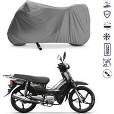 Teksin Kanuni Tigrina 50 Motosiklet Brandası 4 Mevsim Su Geçirmez Motor Brandası