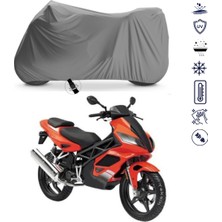 Teksin Kanuni Deer 152 Çantalı Motosiklet Brandası 4 Mevsim Su Geçirmez Motor Brandası