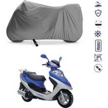 Teksin Kanuni Trex 125 Motosiklet Brandası 4 Mevsim Su Geçirmez Motor Brandası