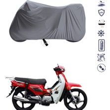 Teksin Kanuni Tigrina S100 Çantalı Motosiklet Brandası 4 Mevsim Su Geçirmez Motor Brandası