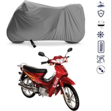 Teksin Çelik Motor Angel 50 Motosiklet Brandası 4 Mevsim Su Geçirmez Motor Brandası