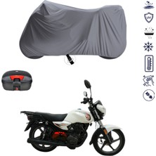 Teksin Kanuni S170 T Çantalı Motosiklet Brandası 4 Mevsim Su Geçirmez Motor Brandası