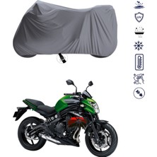 Teksin Kawasaki Er-6 N Çantalı Motosiklet Brandası 4 Mevsim Su Geçirmez Motor Brandası