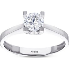 Assos Altın Tektaş Yüzük