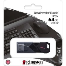 Life Teknoloji Kingston Dtxon 64GB USB 3.2 Flasbellek Datatraveler DTXM64GB