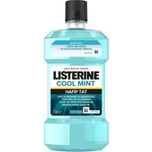 Listerine Cool Mint Ağız Bakım Suyu 250 ml Hafif Tatlı Ferah Nefes Sağlayan Temizlik