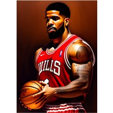 Bedeko Basketbol Ahşap Tablo