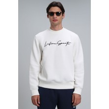 Lufian Lowe Erkek Sweatshirt Mürdüm