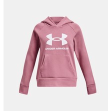 Under Armour Kız Çocuk UA Rival Fleece Big Logo Kapüşonlu Üst 1379615-697