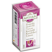 Apitera Zen 7 g x 7 Adet (Zencefil; Propolis; Tarçın; Karanfil; Karabiber; Limon; Bal)