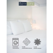 Czy Life Antialerjik Yıkanabilir Silikon Dolgu Mikrofiber Yastık 700 gr