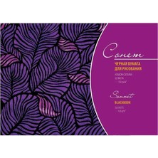 St. Petersburg Sonnet Black Book A4 150 G 32 Yaprak